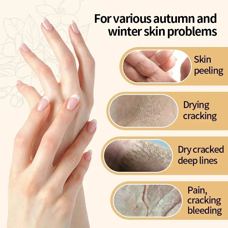 Collagen Anti-wrinkle Hand Cream Anti-drying Anti-crack Moisturise Nourish Dry Skin Softening Whiten Hand Care Repair Product