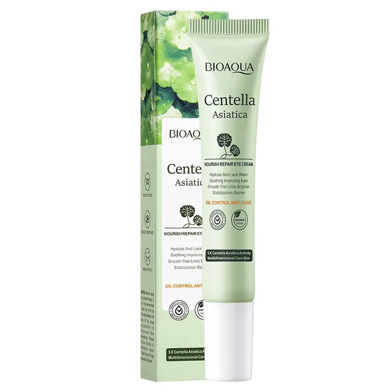 Centella Asiatica Eye Cream Moisturizes Tightens Lightens Dark Circles Eye Cosmetics Smooth Eye Lines Nourishes Makeup