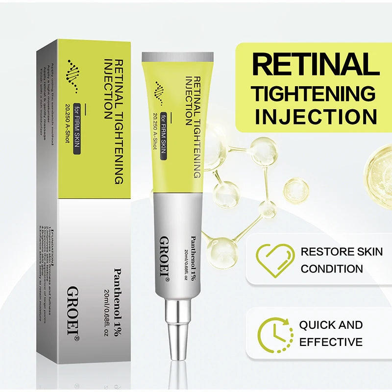 Vita A Retinol Shot Facial Tightening Serum,Eye Tightening Moisturizing Booster Cream,Reduce Wrinkles & Fine Lines,Anti-Aging