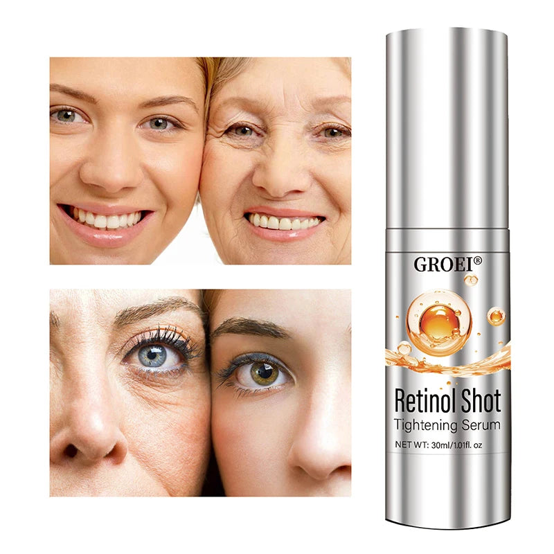 Vita A Retinol Shot Facial Tightening Serum,Eye Tightening Moisturizing Booster Cream,Reduce Wrinkles & Fine Lines,Anti-Aging