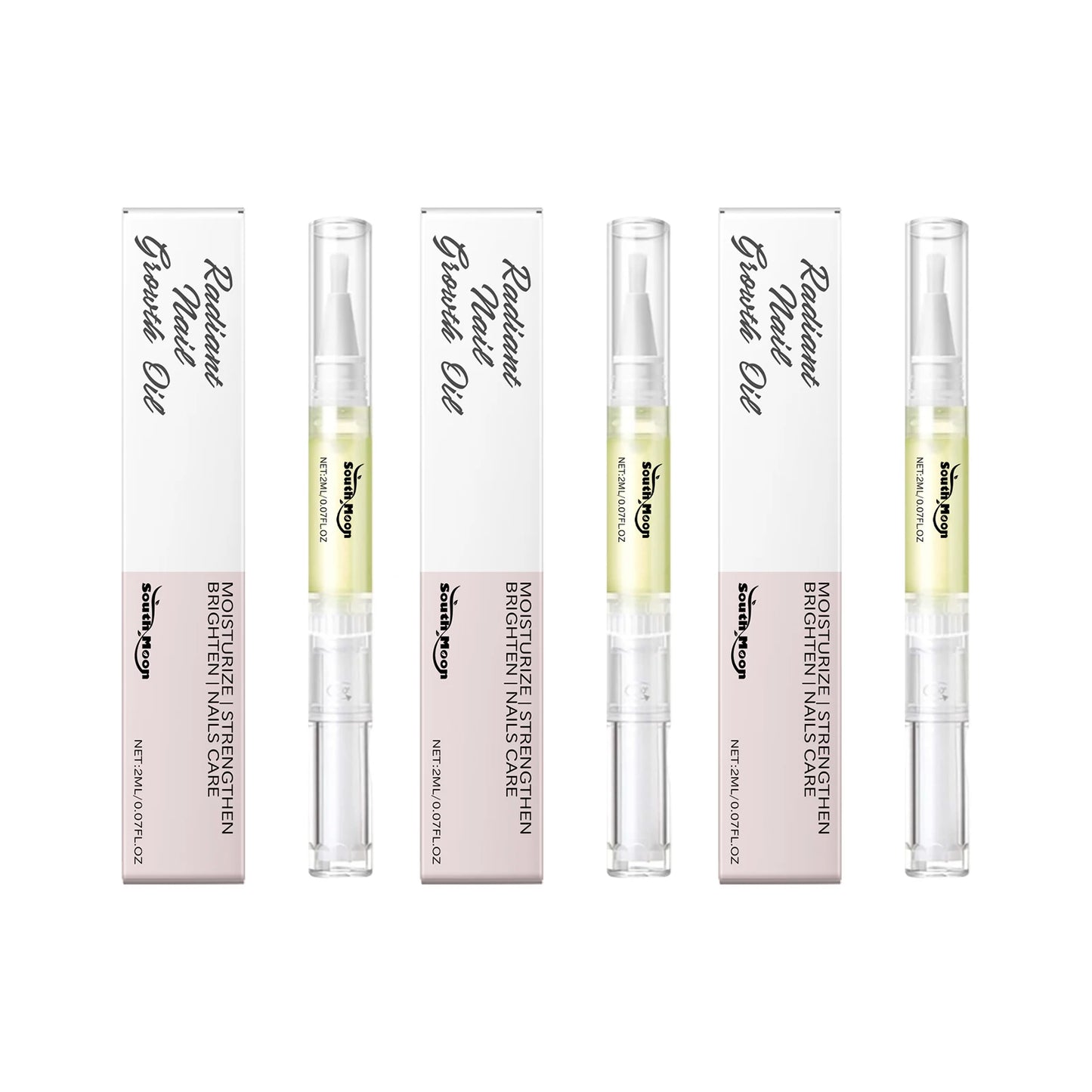 South Moon Hyaluronic Acid Nail Care Pen Improving Nourishing Repairing Damaged Prevented Agnail Hand Nail Treatment Product 2ml