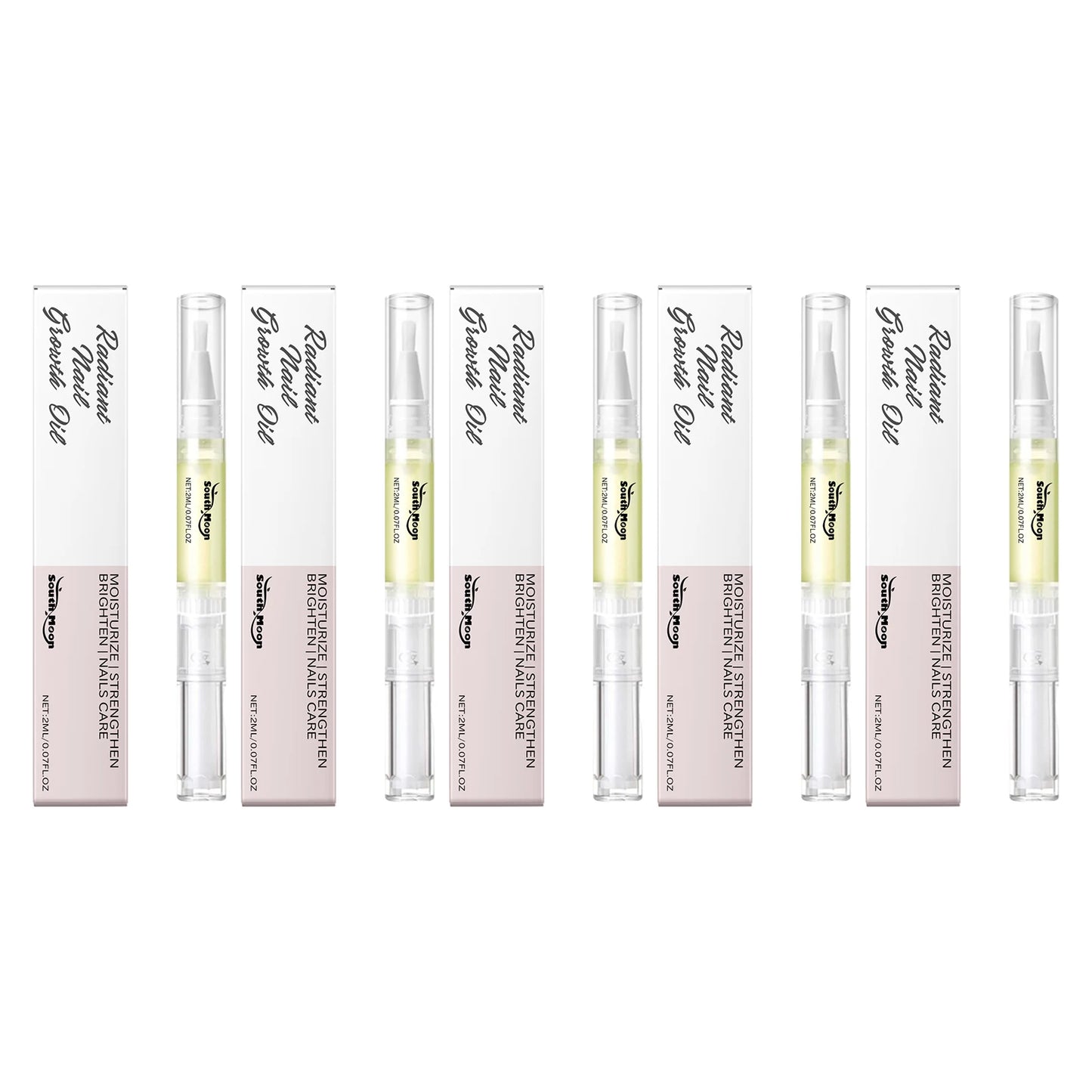 South Moon Hyaluronic Acid Nail Care Pen Improving Nourishing Repairing Damaged Prevented Agnail Hand Nail Treatment Product 2ml