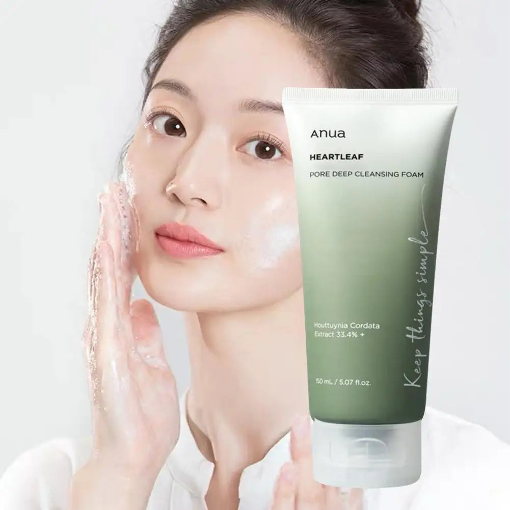Anua Not Tight Cleanser Heartleaf Pore Deep Cleansing Moisturizing Refreshing Improving Skin Oil Control Foaming Cleanser New