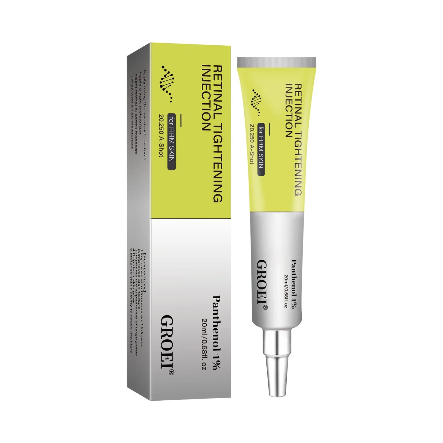 Vita A Retinol Shot Facial Tightening Serum,Eye Tightening Moisturizing Booster Cream,Reduce Wrinkles & Fine Lines,Anti-Aging