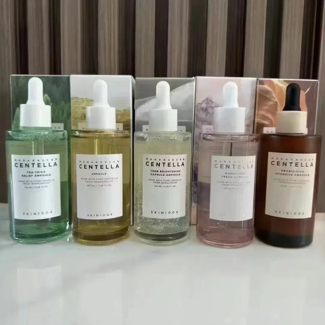 CENTELLA SKIN1004 Centella Asakusa Ampoule Essence Moisturizing Moisturizing Probiotic Powder Salt Whitening Skin Care 100ml