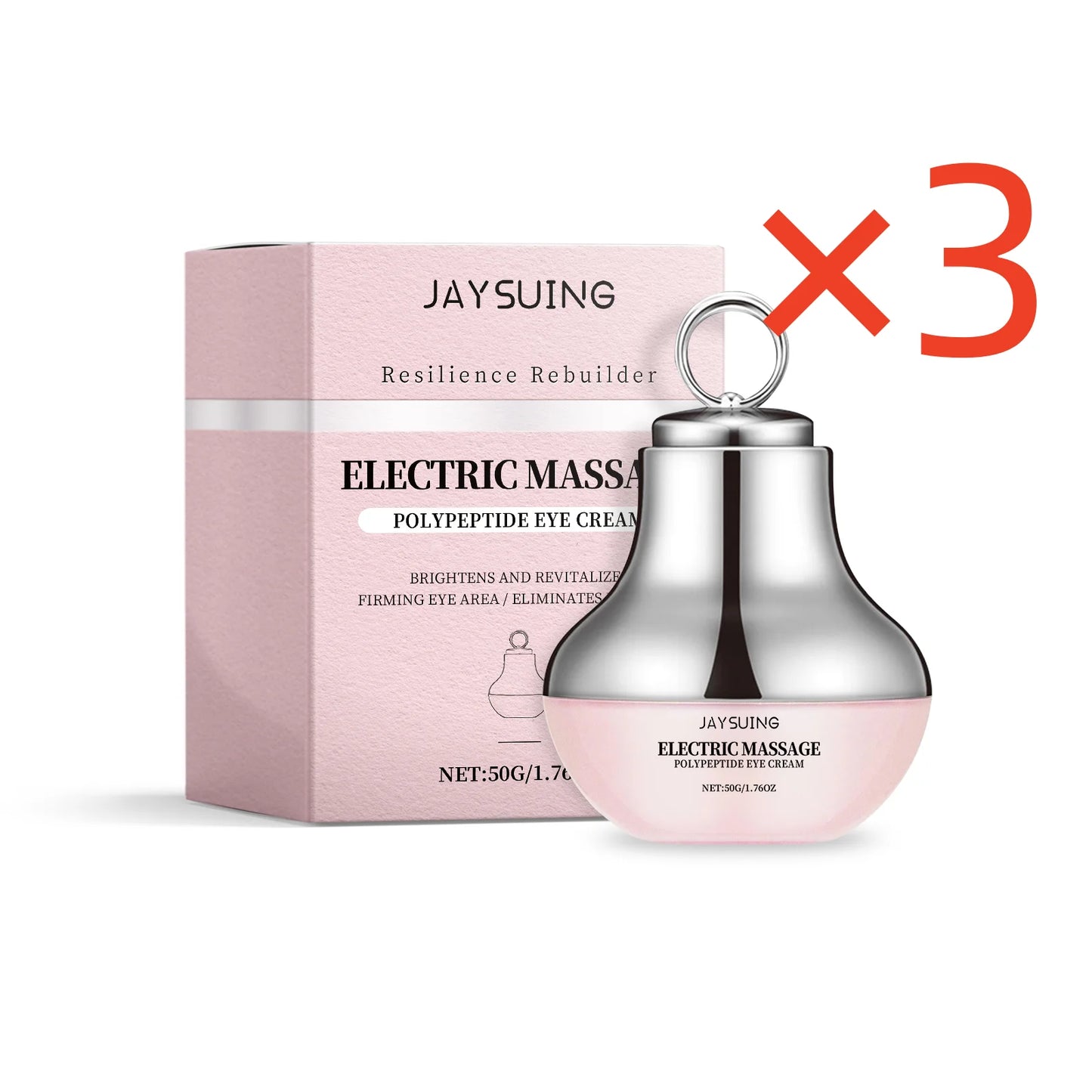 Electric Firming Eye Cream Accelerate Absorption Moisturize Skin Fade Dark Circles Reduce Crow's Feet Automatic Roller Eye Serum