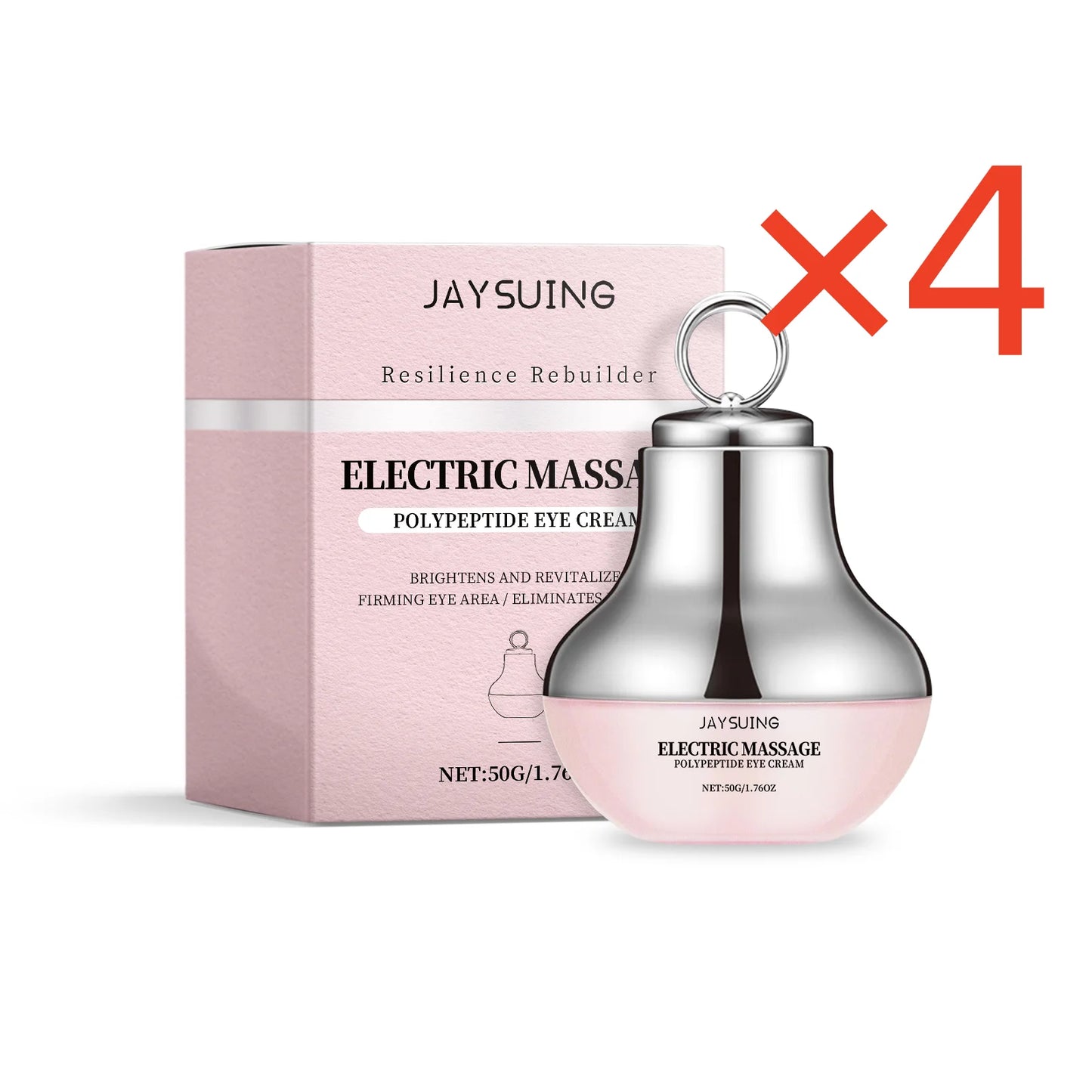 Electric Firming Eye Cream Accelerate Absorption Moisturize Skin Fade Dark Circles Reduce Crow's Feet Automatic Roller Eye Serum