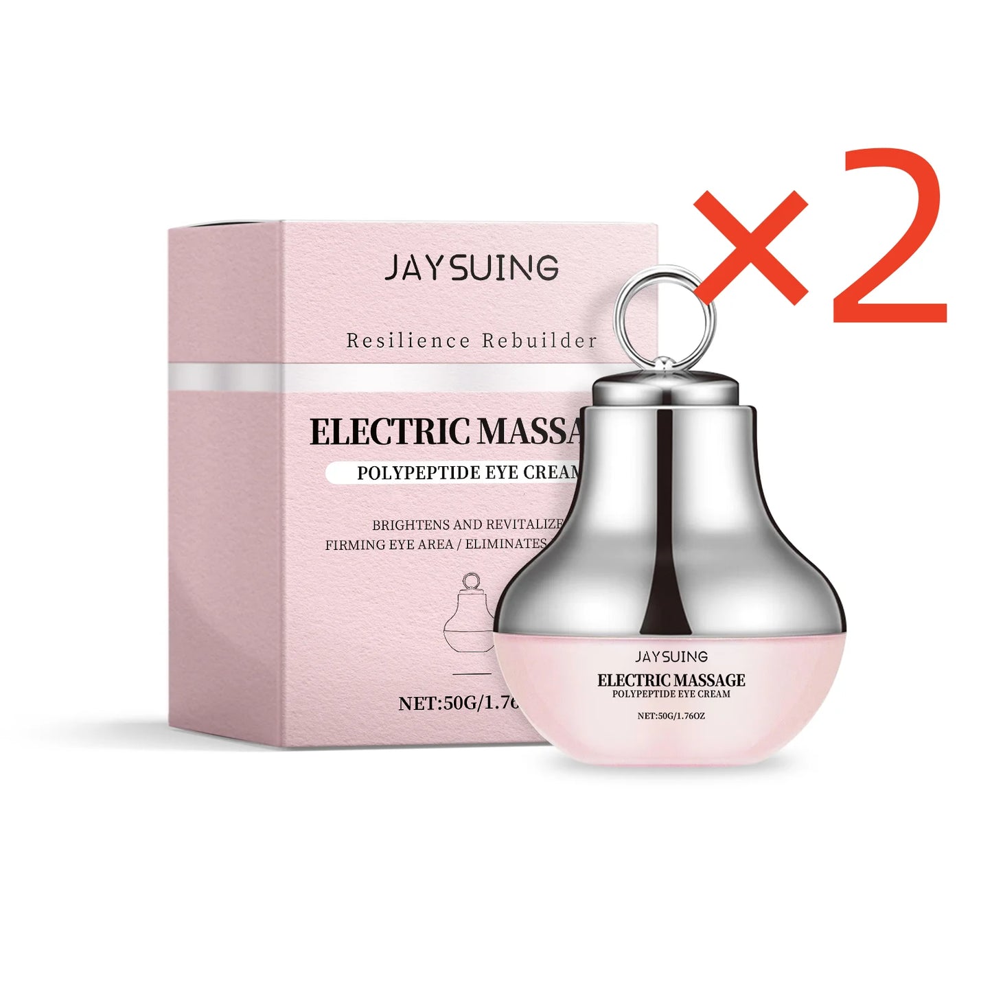 Electric Firming Eye Cream Accelerate Absorption Moisturize Skin Fade Dark Circles Reduce Crow's Feet Automatic Roller Eye Serum