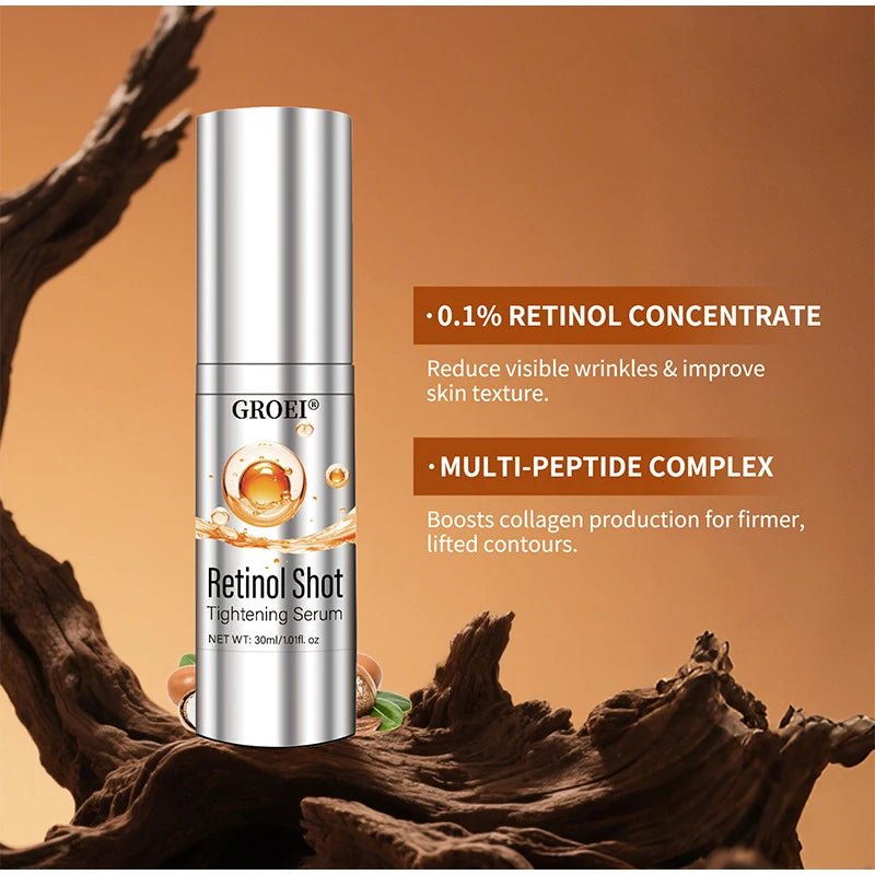 Vita A Retinol Shot Facial Tightening Serum,Eye Tightening Moisturizing Booster Cream,Reduce Wrinkles & Fine Lines,Anti-Aging