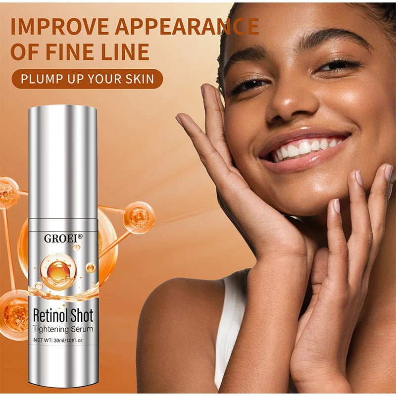 Vita A Retinol Shot Facial Tightening Serum,Eye Tightening Moisturizing Booster Cream,Reduce Wrinkles & Fine Lines,Anti-Aging