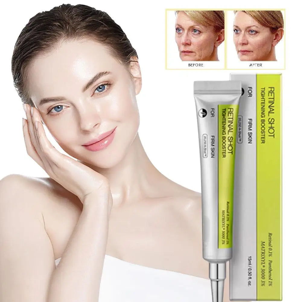 Retinol Shot Serum Smoothing Antioxidant Wrinkles Corrector Fade Fine Lines Gentle Skin Brightening Dark Spot Firming Essence