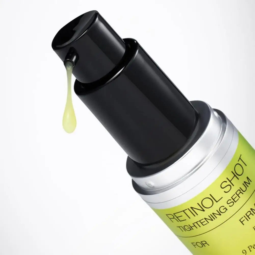 Retinol Shot Serum Smoothing Antioxidant Wrinkles Corrector Fade Fine Lines Gentle Skin Brightening Dark Spot Firming Essence