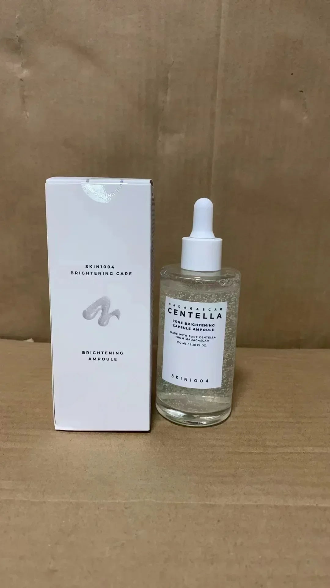 CENTELLA SKIN1004 Centella Asakusa Ampoule Essence Moisturizing Moisturizing Probiotic Powder Salt Whitening Skin Care 100ml