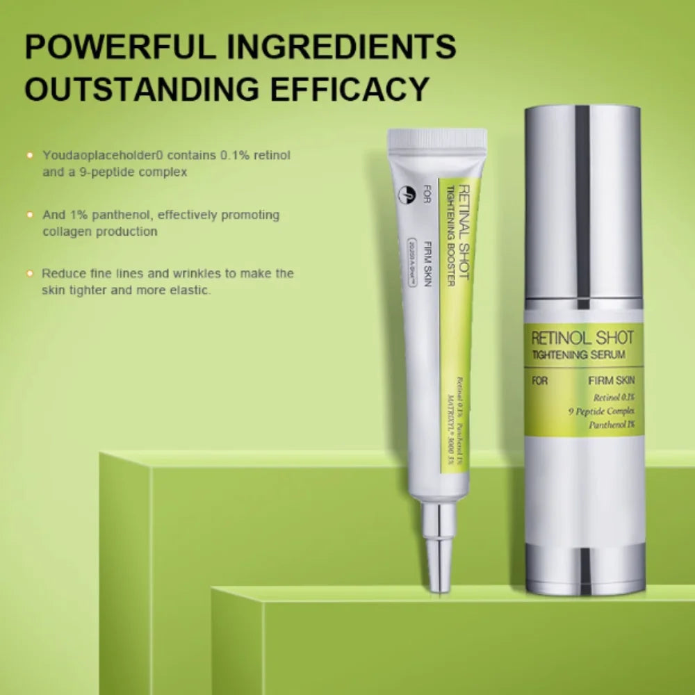 Retinol Shot Serum Smoothing Antioxidant Wrinkles Corrector Fade Fine Lines Gentle Skin Brightening Dark Spot Firming Essence