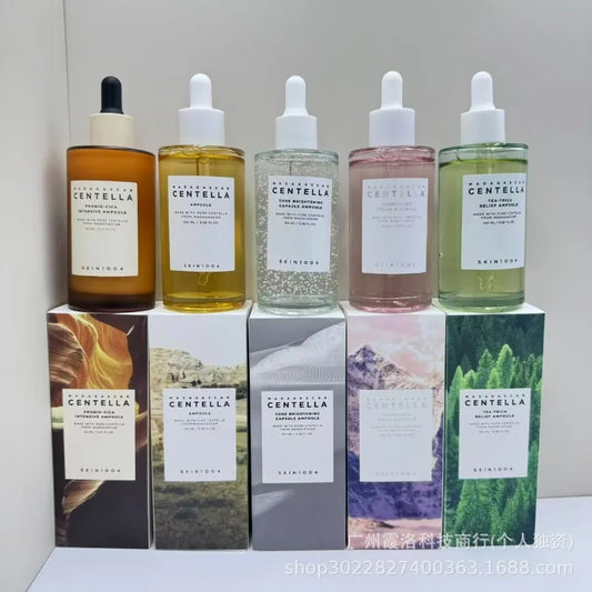 CENTELLA SKIN1004 Centella Asakusa Ampoule Essence Moisturizing Moisturizing Probiotic Powder Salt Whitening Skin Care 100ml