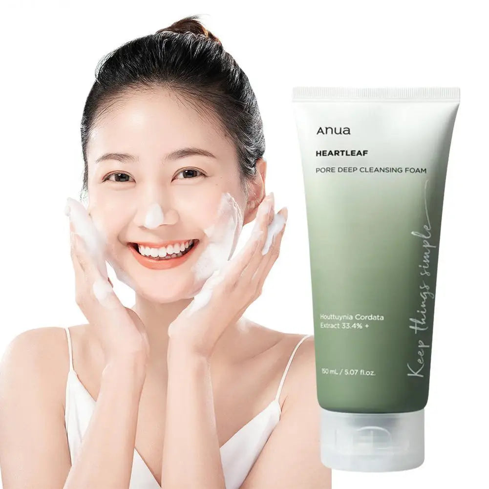 Anua Not Tight Cleanser Heartleaf Pore Deep Cleansing Moisturizing Refreshing Improving Skin Oil Control Foaming Cleanser New