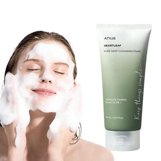 Anua Not Tight Cleanser Heartleaf Pore Deep Cleansing Moisturizing Refreshing Improving Skin Oil Control Foaming Cleanser New