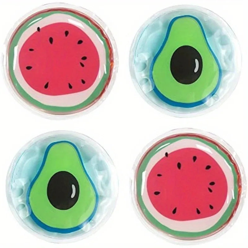 2 pieces/1 pair of reusable hot and cold gel eye masks, suitable for relieving red eyes, pain, and eye relaxation.