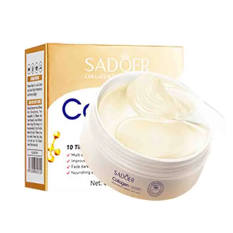 SADOER Collagen Eyes Skin Care Sets Anti Dark Circles Anti Wrinkles Eye Mask Moisturizing Anti-aging Eye Cream Skin Care Kit