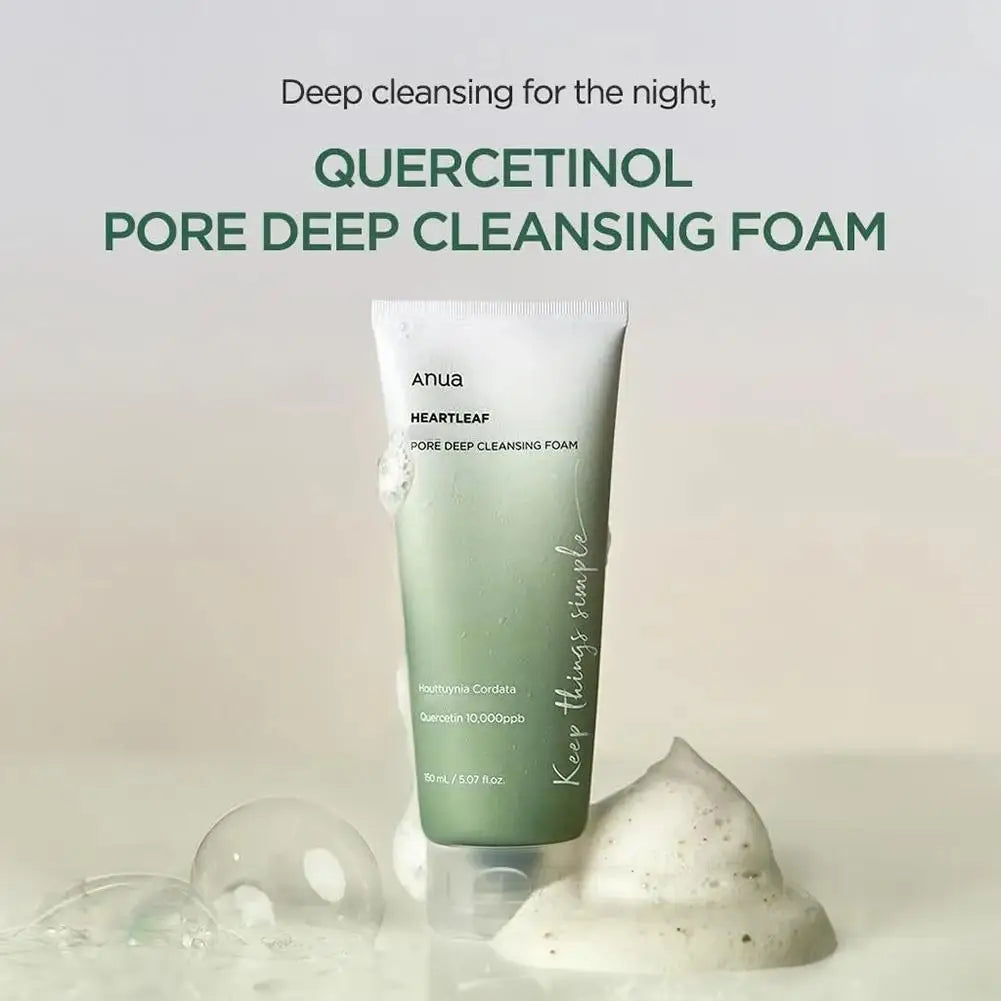 Anua Not Tight Cleanser Heartleaf Pore Deep Cleansing Moisturizing Refreshing Improving Skin Oil Control Foaming Cleanser New