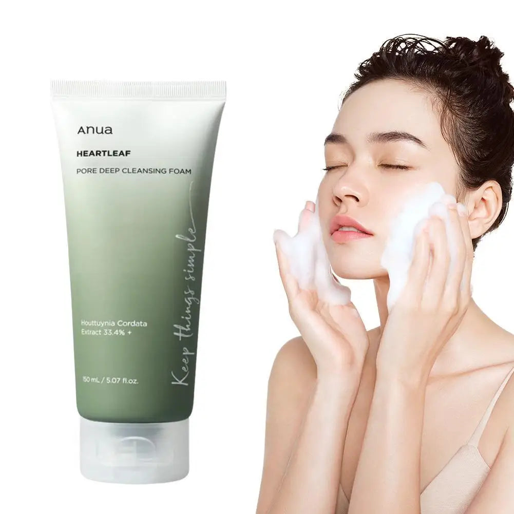 Anua Not Tight Cleanser Heartleaf Pore Deep Cleansing Moisturizing Refreshing Improving Skin Oil Control Foaming Cleanser New